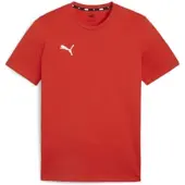 Puma T-paita Teamgoal Casuals - Punainen/valkoinen Lapset, koko YXS/116 cm