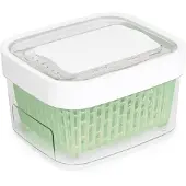 Oxo -säilytysastia GREENSAVER GOOD GRIPS 1,5 l, valkoinen, muovi