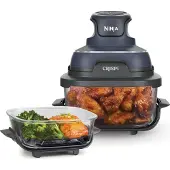 Ninja Crispi 4 Function Air Fryer-Cyber Space - Grey - 1.4L+3.8L