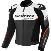 SHIMA Bandit 2.0 rei'itetty moottoripyörän nahkatakki