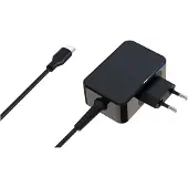 LC-Power LC-NB-GAN-65-C, Sisätila, AC, 1,75 m, Musta