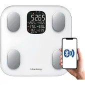 Klausberg Analyyttinen kylpyhuonevaaka SMART IOS ANDROID KB-7855