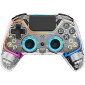 Deltaco Gaming Transparent Wireless Controller (PS4/PC)