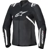 Alpinestars Stella T-SPS Air V2 -tekstiilitakki Musta/Valkoinen Naiset, size 2XL