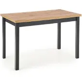 Halmar Cobalt pöytä, ruskea/musta