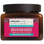 Arganicare Hiusnaamio Argnicae Keratin Masque vaurioituneille hiuksille, 500 ml