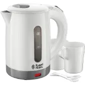 Russell Hobbs Travel Kettle -vedenkeitin, 0,85 l, 1000 W, valkoinen