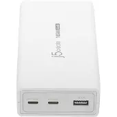 J5CREATE GaN PD USB-C Laturi - 3-port - 185W