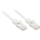 Lindy Rj45/Rj45 Cat6 10m networking cable White U/UTP (UTP) (48207)