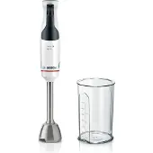 Bosch Serie 4 MSM4W210, Upotettava sekoitin, 0,6 L, 1,4 m, 600 W, Musta, Valkoinen