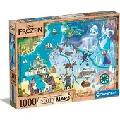 Disney Frozen Palapeli 1000 palaa: Disney Tarinakartat: Kuningatar Elsa
