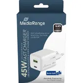 MediaRange MRMA113-2, Sisätila, AC, 20 V, Valkoinen