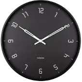 Karlsson seinäkello Stark iron matt black 40 cm KA5950BK