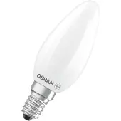 Osram E14 470lm 4000K filamentti led-kynttilälamppu, matta