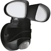 Eglo Pagino LED seinävalaisin IP44 22cm 5000K 12W musta liiketunnistimella