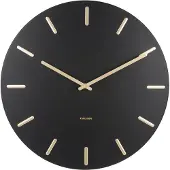 Karlsson Wall Clock Charm - Black - 45CM