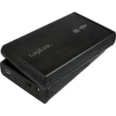 Logilink UA0107, 3.5", SATA, 5 Gbit/s, Hot-swap, Musta