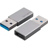 4smarts Passive Adapter USB-A (Male) to USB-C (Female) 2 pcs Set