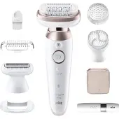 Braun Silk-épil 9 Flex 9-360 3D 40 pinsetit Vaaleanpunainen, valkoinen