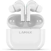 Lamax Clips1, True Wireless Stereo (TWS), Puhelut/Musiikki/Urheilu/Päivittäinen, 20 - 20000 Hz, 43 g, Kuulokkeet, Valkoinen (LMXCL1W)