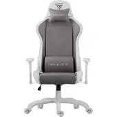 Sense7 Spellcaster FUKU PU armchair white and grey