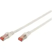 Digitus CAT 6 S-FTP PATCH CORD, CU, LSZH AWG 27/7, LENGTH 10 M, COLOR WHITE (DK-1644-100/WH)