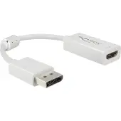 DeLOCK 63936, 0,1 m, DisplayPort, HDMI, Uros, Naaras, Suora