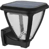Philips Vapora aurinkokennovalaisin 1,5W, Seinävalaistus ulkotiloihin, Musta, Muovi, IP44, Patio, Puutarha, III