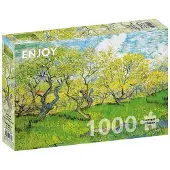 Enjoy Puzzle ENJOY Vincent Van Gogh: Orchard in Blossom 1000p palapeli