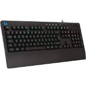 Logitech G G213 Prodigy, Täysikokoinen (100 %), Langallinen, USB, QWERTY, RGB LED, Musta