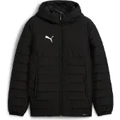 Puma Talvitakki 'TeamAdditions' musta / valkoinen