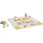 Small Foot - Wooden Game Bridge Crossing Animals