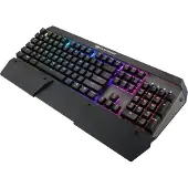 Cougar CGR-WM4MB-ATR, Langallinen, USB, Mekaaninen, QWERTZ, RGB LED, Musta, Hopea