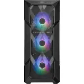 Cooler Master MasterBox TD500 Mesh V2, Midi Tower, PC, Musta, ATX, EATX, mikro ATX, Mini-ITX, SSI CEB, Verkko, Muovi, Terästä, Karkaistu lasi, Pelaami (TD500V2-KGNN-S00)
