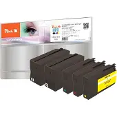 Peach 319232, Musta, Syaani, Magenta, Keltainen, 156 ml, 27 ml, 5 kpl, 6410 sivua, Monipakkaus (PI300-585)