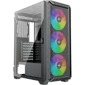 Xilence Performance C XILENT BLADE II | X613.ARGB, Midi Tower, PC, Musta, ATX, mikro ATX, Mini-ITX, SPCC, 16,5 cm (XG161)