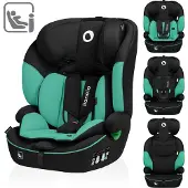 Lionelo Levi i-Size Green Emerald turvaistuin, 9-36 kg, vihreä