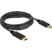 DeLOCK – USB 2.0 cable Type-C to Type-C 3 m 3 A (83867)