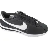 Nike Matalavartiset tennarit 'Cortez' musta / valkoinen