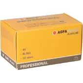Agfa Batterie Alkaline Professional -9V E-Block 10St. (110-858463)