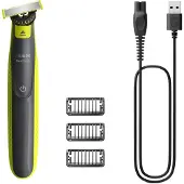 Philips OneBlade 360 QP2724/23 partatrimmeri, antrasiitti/lime