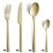 Amefa Manille Vintage aterinsetti 16 osaa Champagne