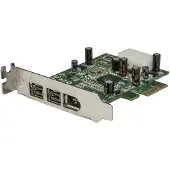 StarTech.com 3-porttinen FireWire 800+400 PCIe x1 -lisäkortti