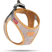 Curli Vest Alpine Clasp valjaat, vaaleanharmaa koko L: 49.1 - 55.4cm koira