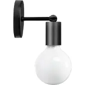 Toolight Metallinen Seinävalaisin 392205 Matt Black