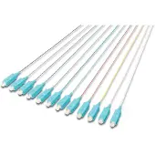 Digitus Professional network cable kit - 2 m - grey black white blue yellow red green brown orange violet pink turquoise - Musta - 2m