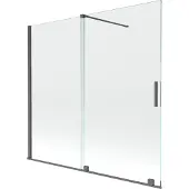 Mexen Kylpyseinä Velar II, harmaa, 170x150 cm