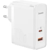 Baseus GaN5 Pro USB-C + USB laturi 100W + 1m kaapeli