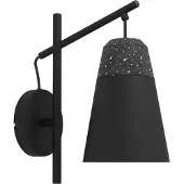 Eglo CANTERRAN SEINÄ E27 Ø150 MUSTA