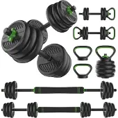 Tunturi Voimaharjoittelusetti Barbell & Dumbbell Set 20 kg